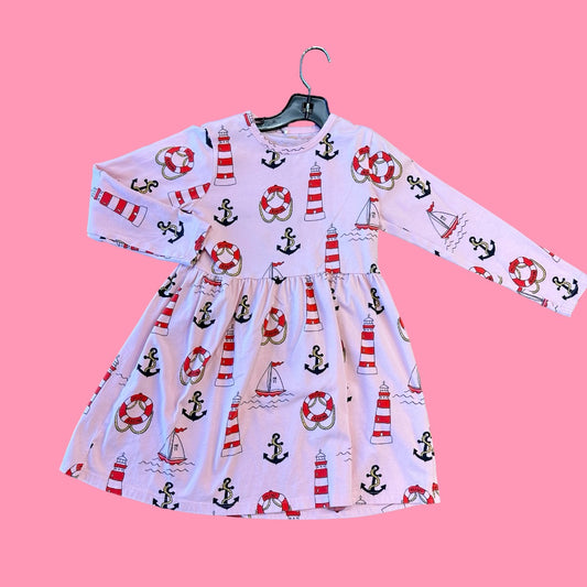 Mini Rodini Dress, 6-7y