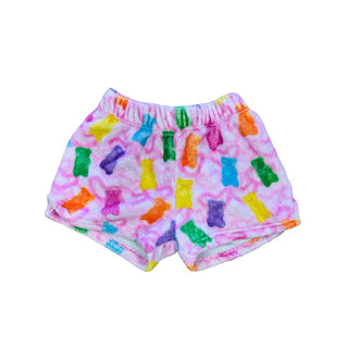 iScream Pink Fleece with Mlticoloured Gummy Bear Shorts, 10-12 years