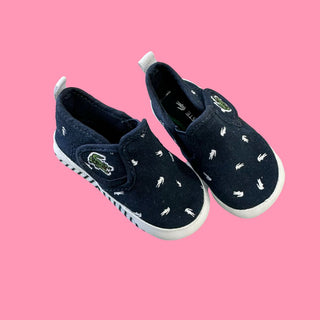 Lacoste crib shoes, 6-9 months