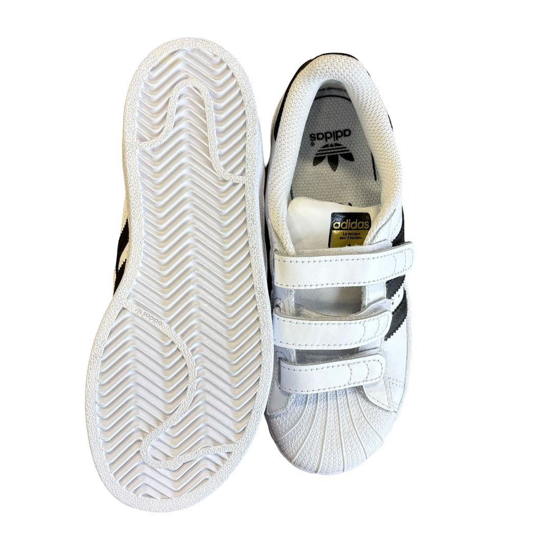 Adidas velcro shoes, 1 big kid