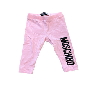 Moschino Pink leggings, 6-9 months