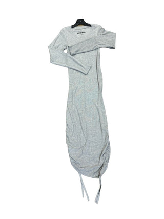 KatieJ Grey Long Sleeve Dress, large