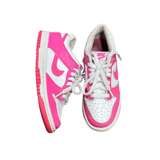 Nike Pink and White Shoes, 4 big kid