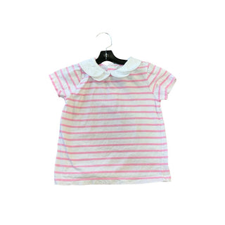Jacadi Pink and White Striped T-Shirt, 4 years