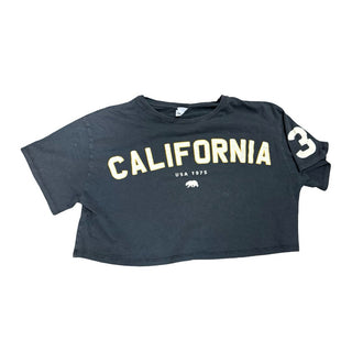 Zara Cropped California T-Shirt, 11-12 years