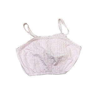 Zara Pink Cropped Tank Top, 9-10 years