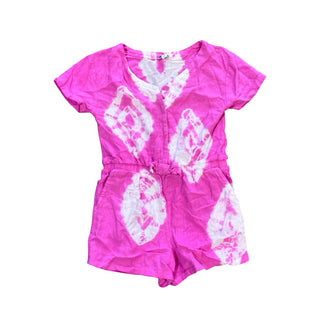 Splendid Pink tie dye romper, 10 years