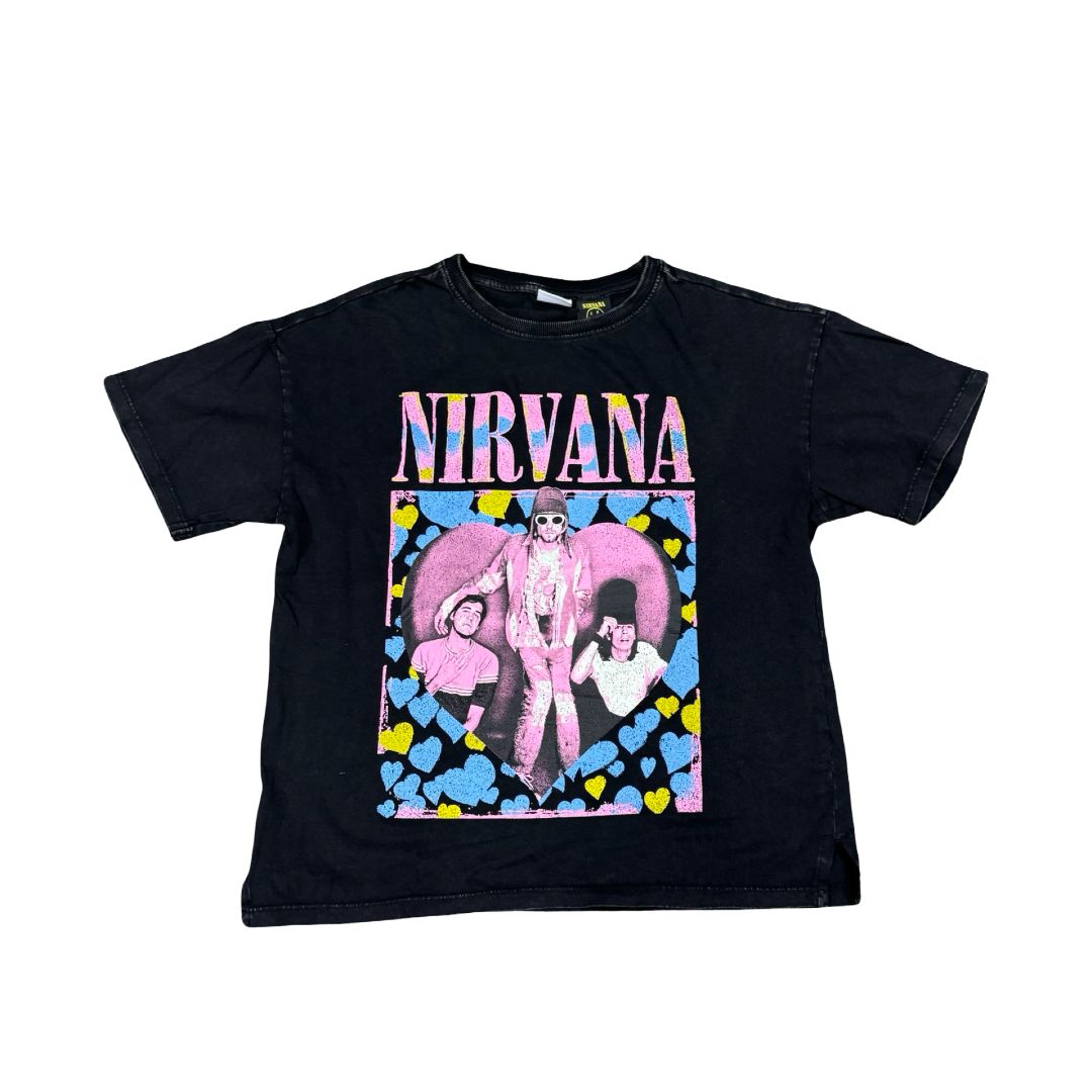 Zara Nirvana Graphic T-Shirt, 11-12 years