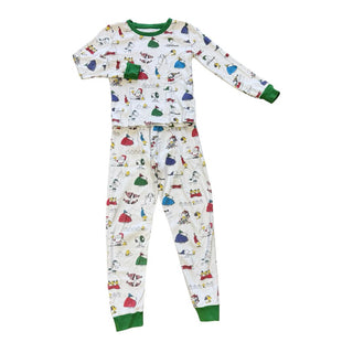 Pottery Barn Kids Peanuts Christmas Pajamas, 8 years