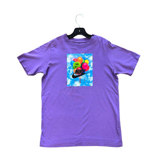 Nike Purple Balloon graphic tshirt, Youth large