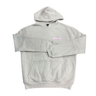 White Fox Beige Sweatshirt with Pink Writing brand New with Tags, s/m