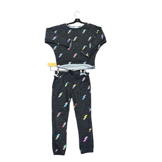 Appaman Black Shiny Set with Multi-Colour Lightning Bolts, 6 years