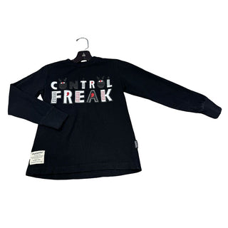 Nununu black Control Freak long sleeve, 6-7 years