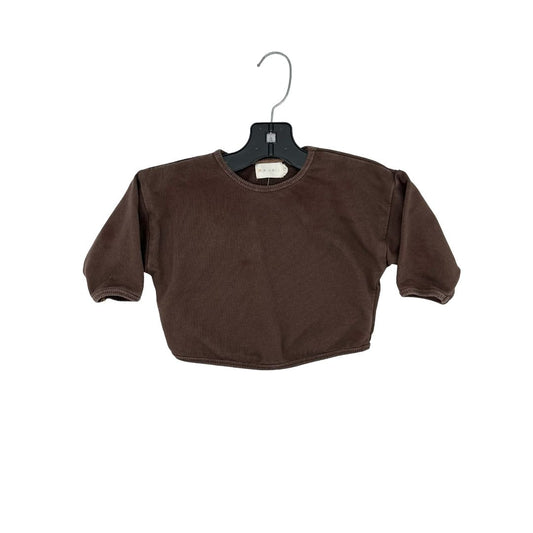 Mikki Rae brown long sleeve, 6-12 months