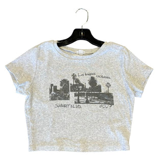 Garage grey Sunset Blvd tshirt, small