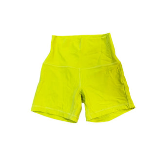 Lululemon Neon yellow bike shorts, 2