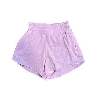 Lululemon Pink running shorts, 0 womens
