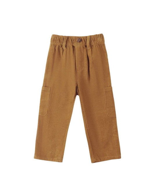 Rylee + Cru Golden Relaxed Cargo Pant Brand New with Tags, 4-5 years