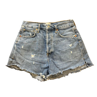 Citizens of Humanity Denim Shorts with Rips and Frayed Hem, 25