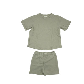 Mikki Rae Taupe waffle set, 3 years