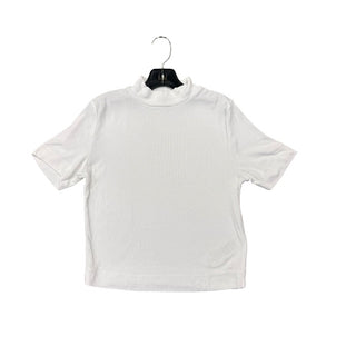 Babaton white ribbed shirt, womens small