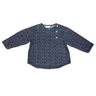 Violeta Federico velour dress shirt, 24 months