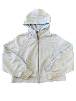 Lululemon Light blue scuba hoodie, XS/S