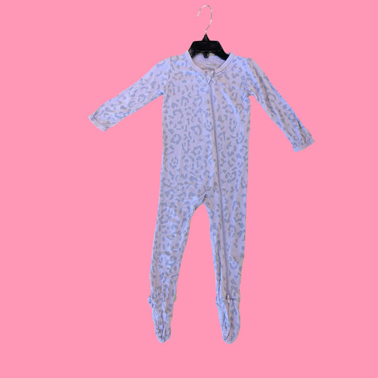 Kyte Purple cheetah onesie, 18-24m