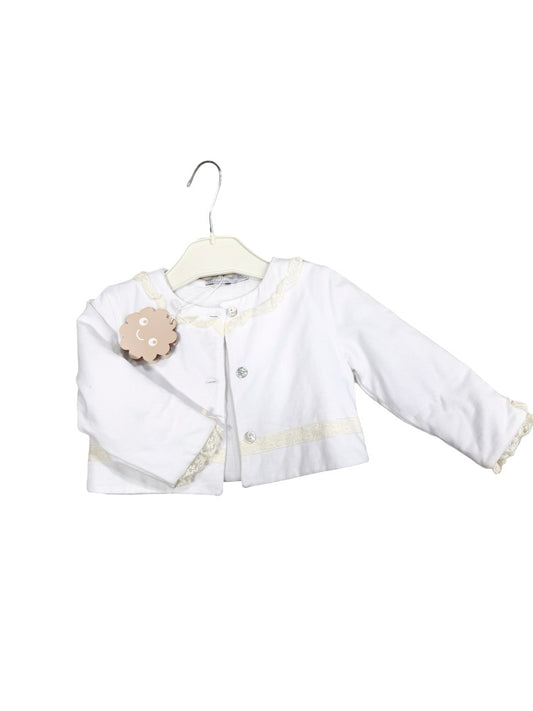 Patachou Cardigan with lace trim Brand new with tags, 9 months