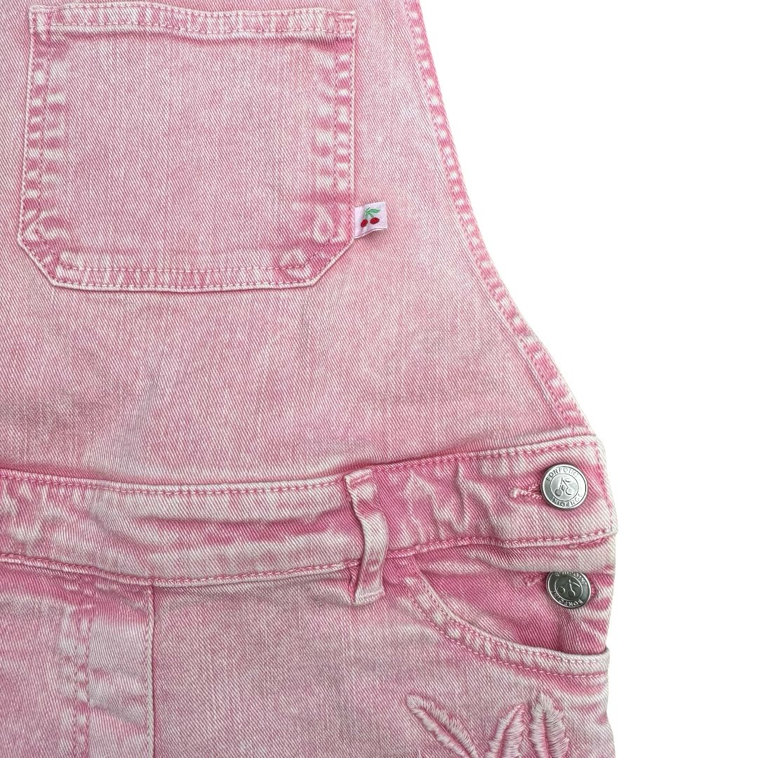 Bonpoint Denim Pink Overalls, 6 years