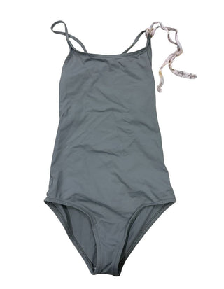 Bonpoint Teal Tie-up Detail One Piece Bathing Suit, 4 years