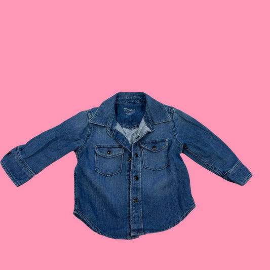 Baby Gap denim shirt, 12-18m