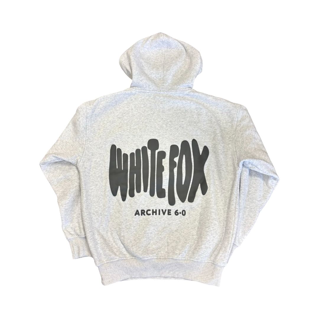 White Fox grey Archive 6.0 sweatshirt, womens xxs/xs