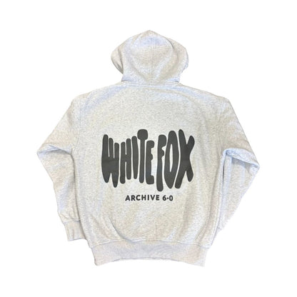 White Fox grey Archive 6.0 sweatshirt, womens xxs/xs