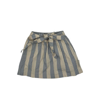 Tiny Cottons blue/cream strip skirt, 2 years