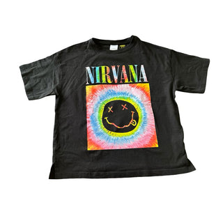 Zara Black Nirvana T-Shirt, 11-12 years