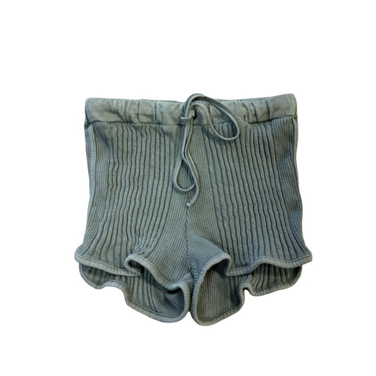 The Sun Child Hunter green ribbed shorts, 8 years
