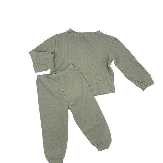 Mikki Rae Taupe waffle set, 2 years
