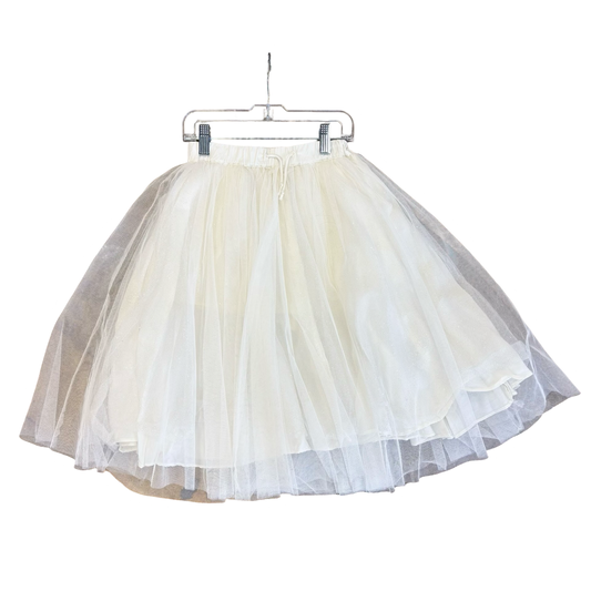 Zara white tulle skirt, 8 Years