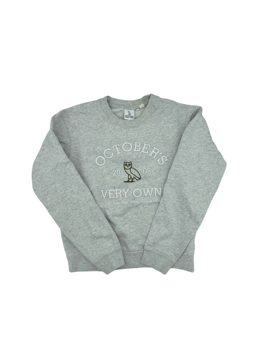 OVO grey crewneck sweater, 10-12 years