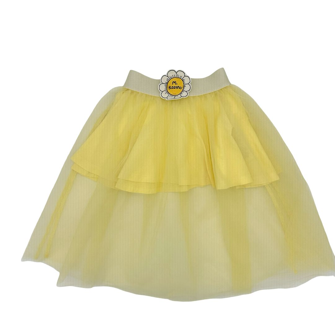 Mini Rodini Tutu yellow skirt, 1.5-3 years