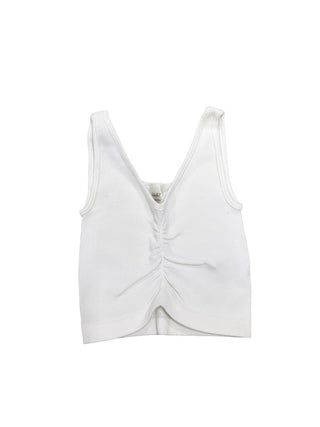 Sunday Best ribbed crop tank top, xs