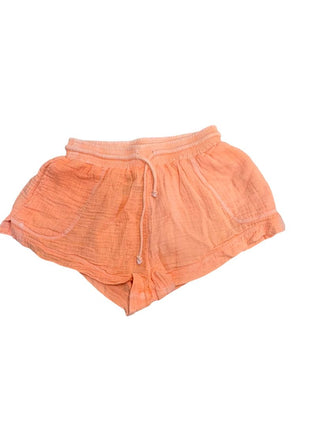 KatieJ Orange Shorts, medium