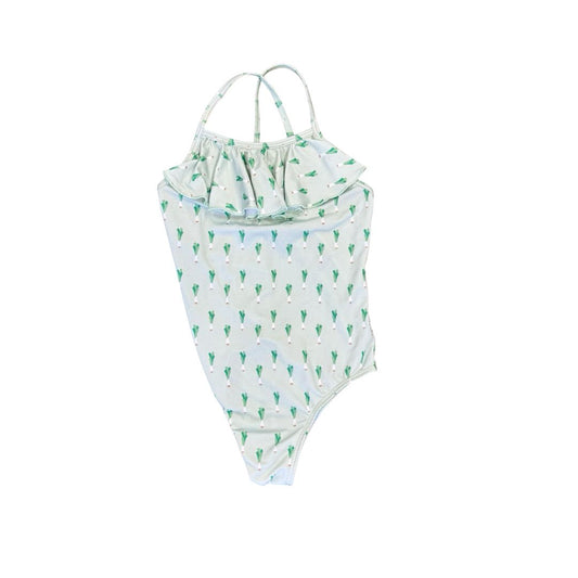Oeuf Green Bathing Suit, 4 years