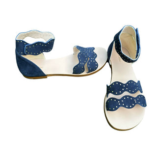 Chloe Navy Sandals, eu 33