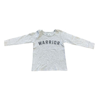 Spiritual Gangster Grey Warrior Long Sleeve Shirt, 2 years