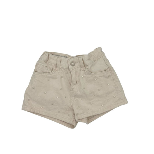 Zara white denim w/pearl shorts, 7 years
