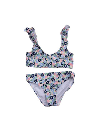 Roxy Floral Print Bikini Set, 7 years