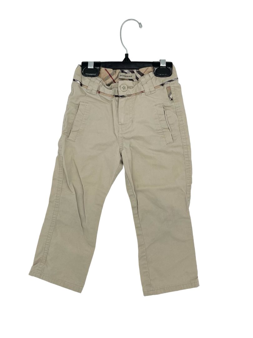 Burberry khaki pants, 2-3 years