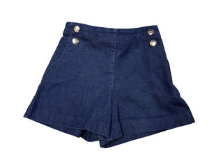 Jacadi Denim Shorts with Gold Buttons, 4 years